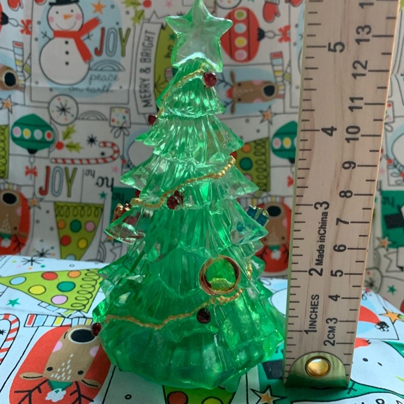 Vintage mini light up table top Christmas Tree🎄 - Picture 2 of 4